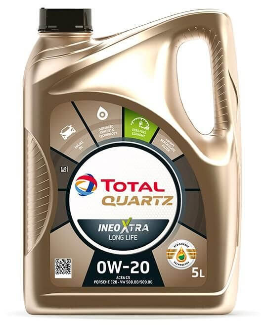 Quartz Ineo Xtra Long Life 0W-20, 5 l, Total