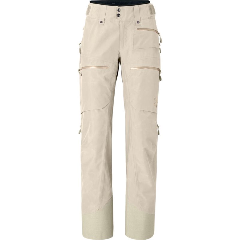 Norrøna lofoten Gore-Tex Insulated Pants W'S Oatmeal - XS
