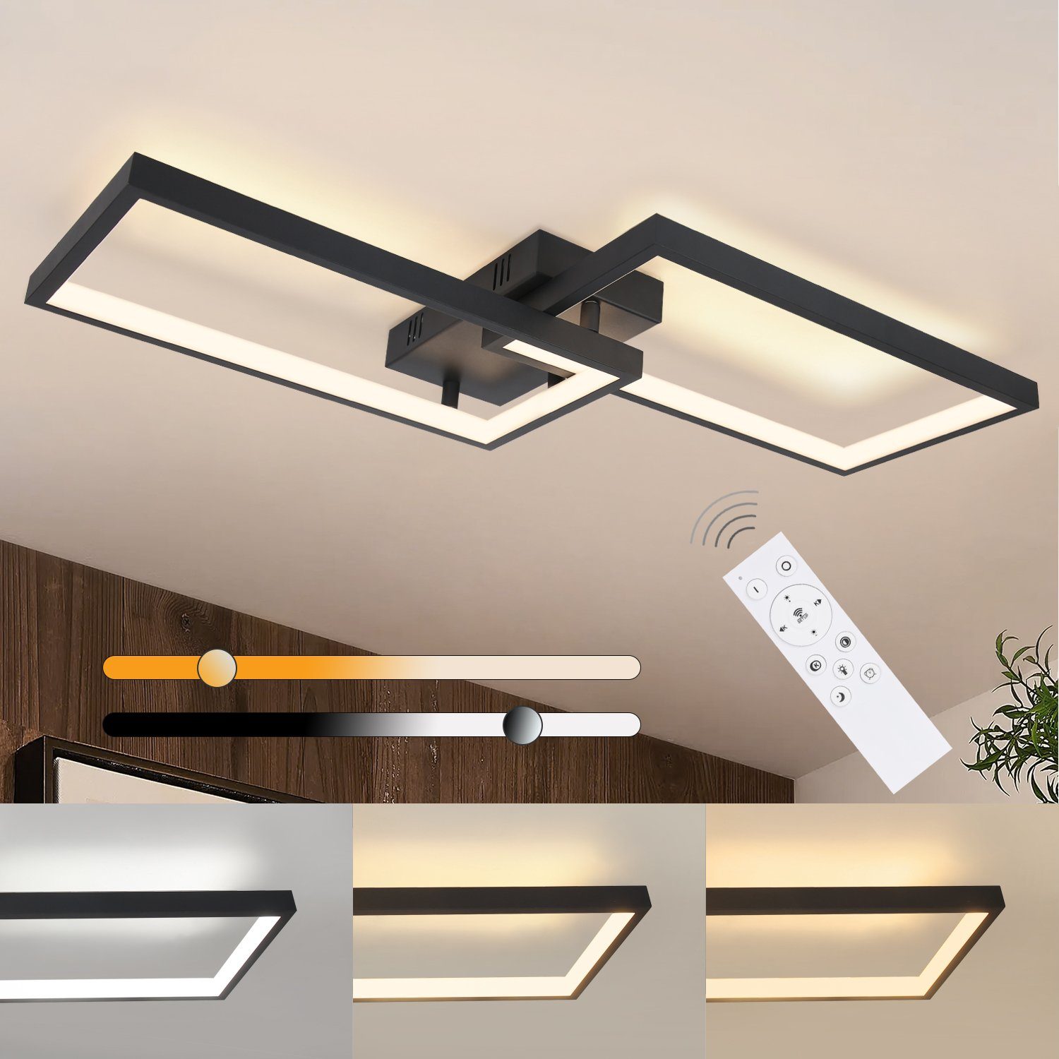 NETTLIFE himmennettävä LED-kattovalaisin 40W